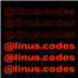 @linus.codes Dark Icon Image