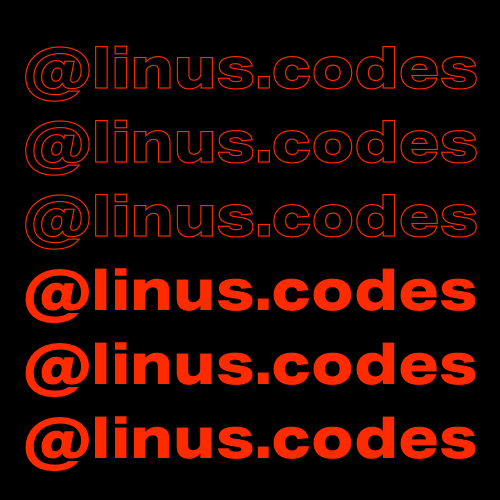 @linus.codes Dark 1.0.4 Extension for Visual Studio Code