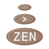 Zen Mode with Show Terminal Button Icon Image