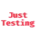 Just Testing Icon Image