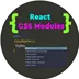 React CSS Modules Icon Image