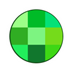 Green Color Icon Image