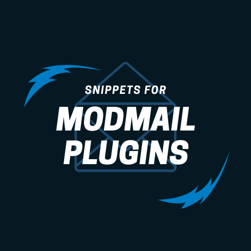 Modmail Plugin Snippets for VSCode