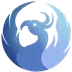 Blue Phoenix Icon Image