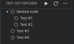 WebTestRunner Explorer 0.0.2 Extension for Visual Studio Code