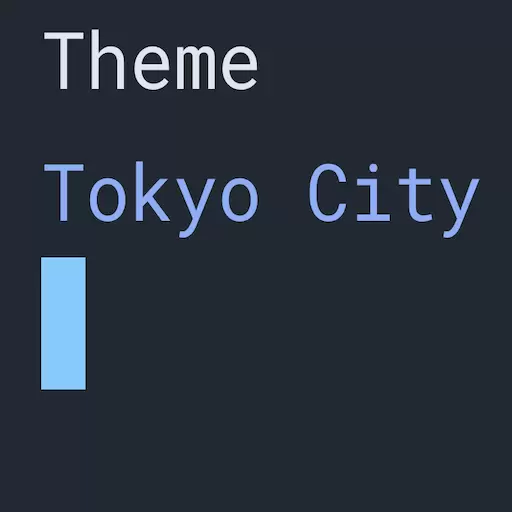 Tokyo City 0.2.4 Extension for Visual Studio Code