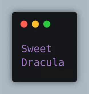 Sweet Dracula 1.0.9 Extension for Visual Studio Code