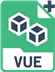 Click-to-Add Vue Component Template Icon Image