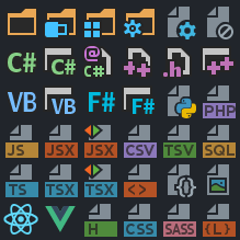 JetBrains Icons for VSCode