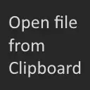 Open Files By Clipboard for VSCode
