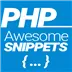 PHP Awesome Snippets