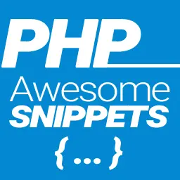 PHP Awesome Snippets for VSCode