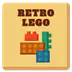 Retro Lego Dark Theme Icon Image