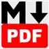 Markdown PDF Plus Icon Image