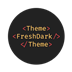 Fresh Dark Theme Icon Image