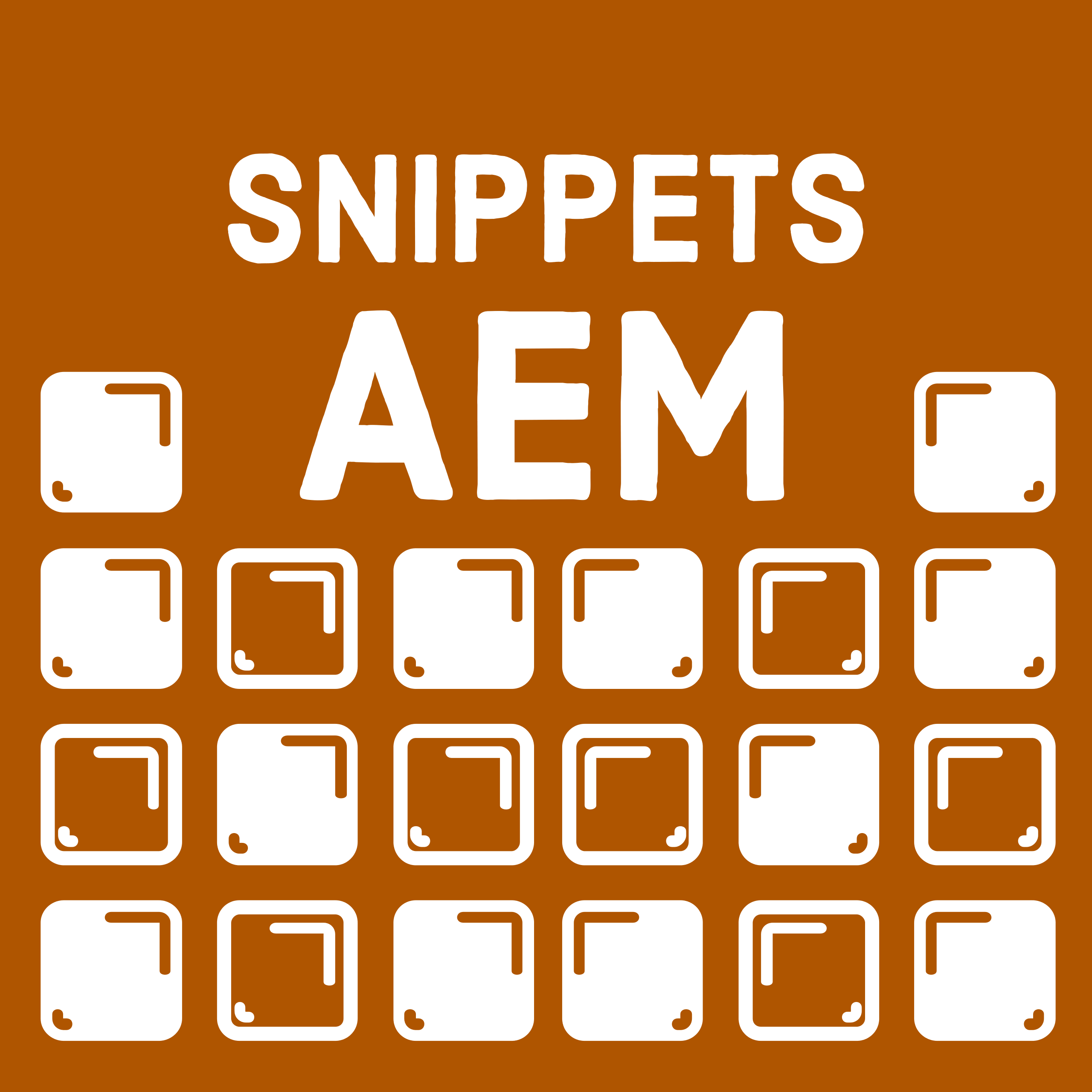AEM Snippets for VSCode