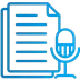 Scribe Audio Recorder Icon Image