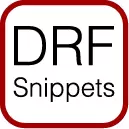 DRF Snippets
