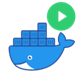 Docker Run Icon Image