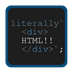 Literally Html Icon Image